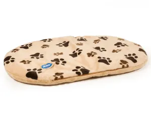 Oval Cushion With Paw Print 44X31X5Cm Pets Qatar