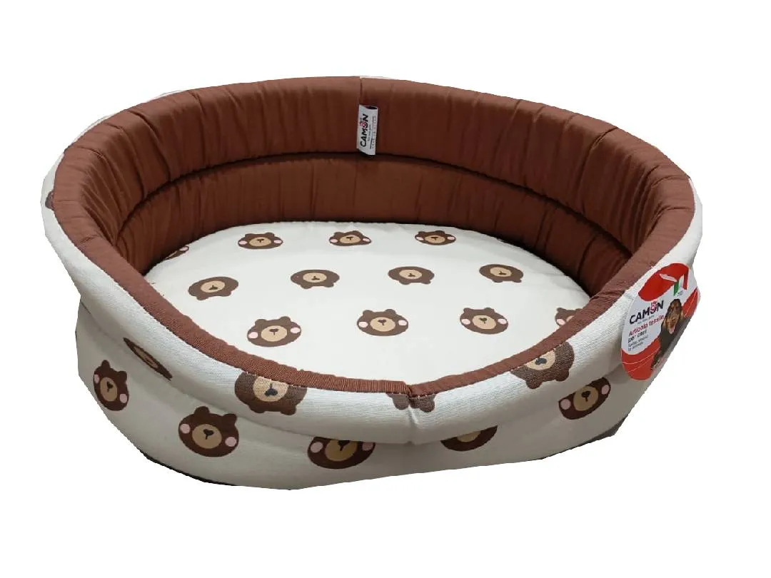 Oval pet bed set "Teddy" Pets Qatar