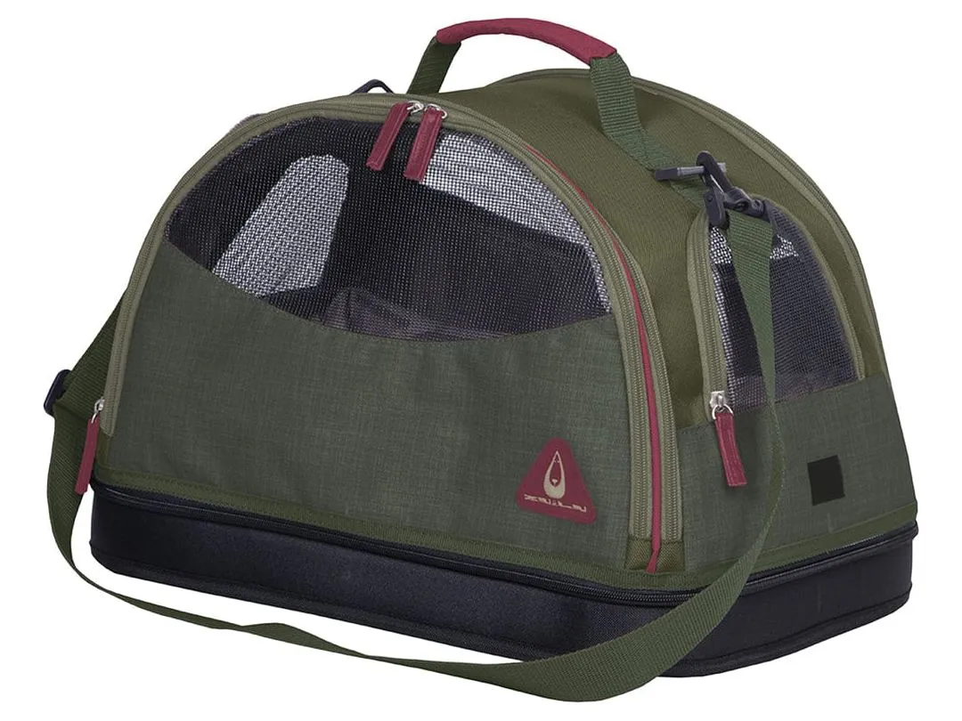Paris Travel bag 3in1 44x31x31cm green Pets Qatar
