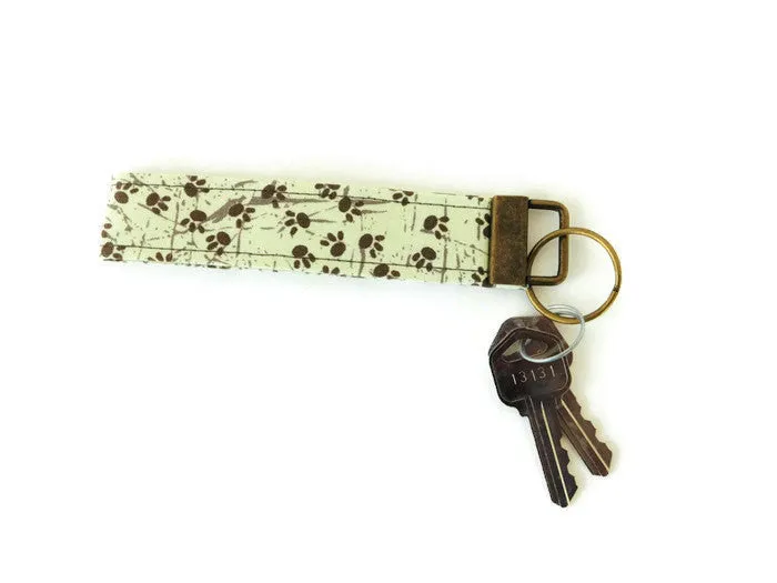 Paw Print Key Fob Charlotte's Pet