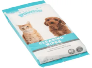 PAWISE  Cleaning Wipes Aloa Vera  (40 sheets) Pets Qatar