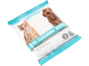 PAWISE  Cleaning Wipes Eyes  (15 sheets) Pets Qatar