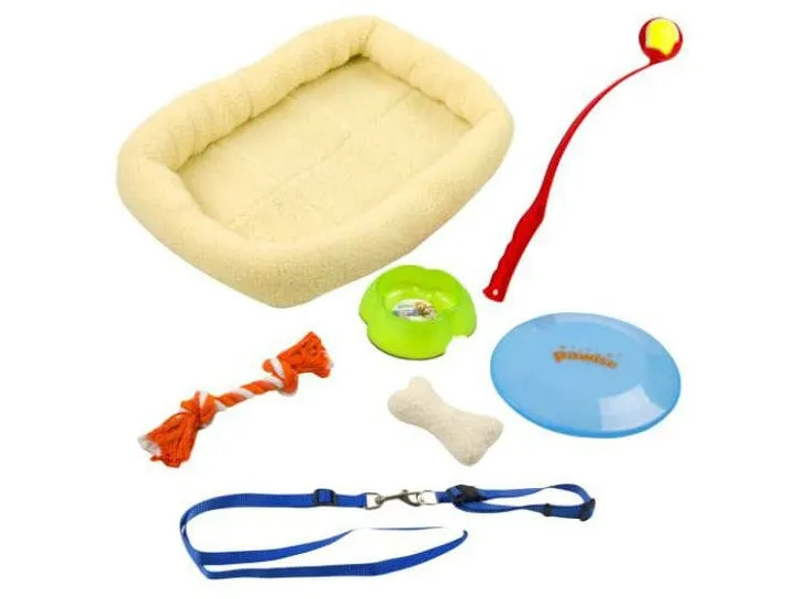Pawise Dog starter kit Gift Box 8 In 1 Pets Qatar