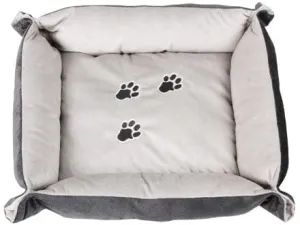 Pawise Pet Bed W/ Paws Brown/Coffee Pets Qatar