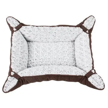 Pawise Pet Deluxe Bed Curly Brown Pets Qatar
