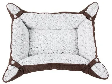 Pawise Pet Deluxe Bed Curly Brown Pets Qatar