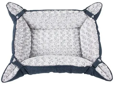 Pawise Pet Deluxe Bed Curly Petrol Pets Qatar