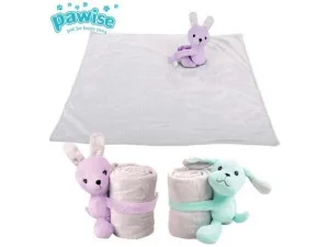 Pawise Pupply Life - 2 In 1 Toy W/70 X 60Cm Blanket Pets Qatar