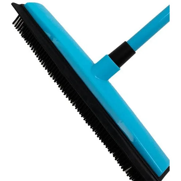 Pawise Rubber Broom  W/Adjustable  Handle Pets Qatar