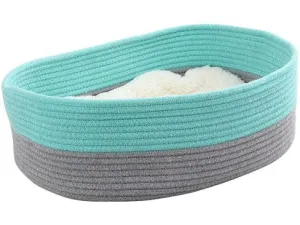 PAWISE  WOVEN CAT BED 45*30*13cm Pets Qatar
