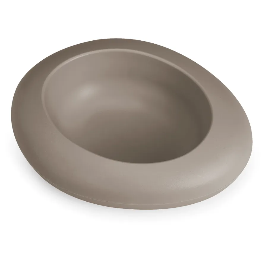 Pebbles shape Bowl S03 BROWN Pets Qatar