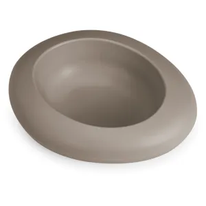 Pebbles shape Bowl S03 BROWN Pets Qatar