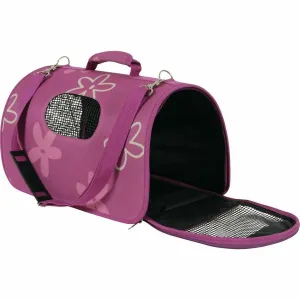 PET CARRIER FLOWER PLUM SMALL Pets Qatar
