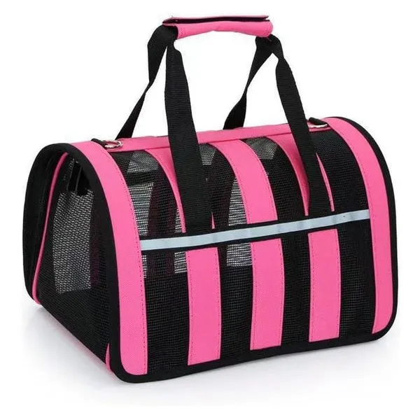 Pet Carrier Oxford cloth   glue net 48X27X25cm Pets Qatar