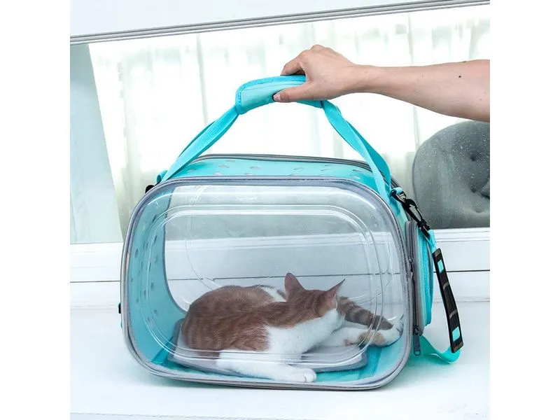 Pet Carrier Oxford cloth/nylon mesh surface 40X30X30cm Pets Qatar