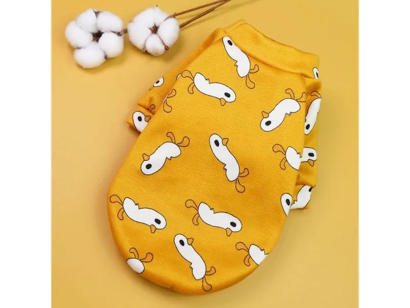 Pet Clothes Duck Pattern Pets Qatar