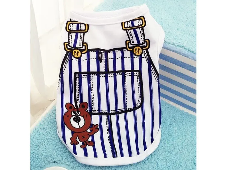 Pet Clothes Stripe Pattern Pets Qatar