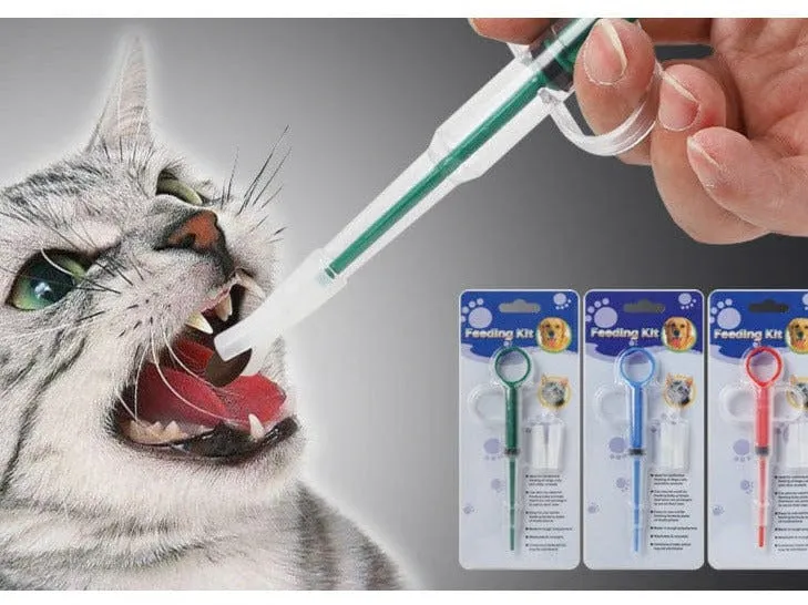 Pet Dose Feeding Kit Green 15*6Cm Pets Qatar
