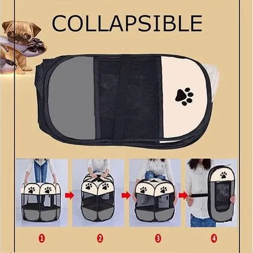Pet Octagonal Folding Fence Pets Qatar