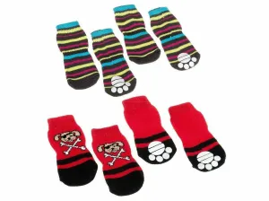 PET SOCKS ANTISLIP LARGE (x4) Pets Qatar