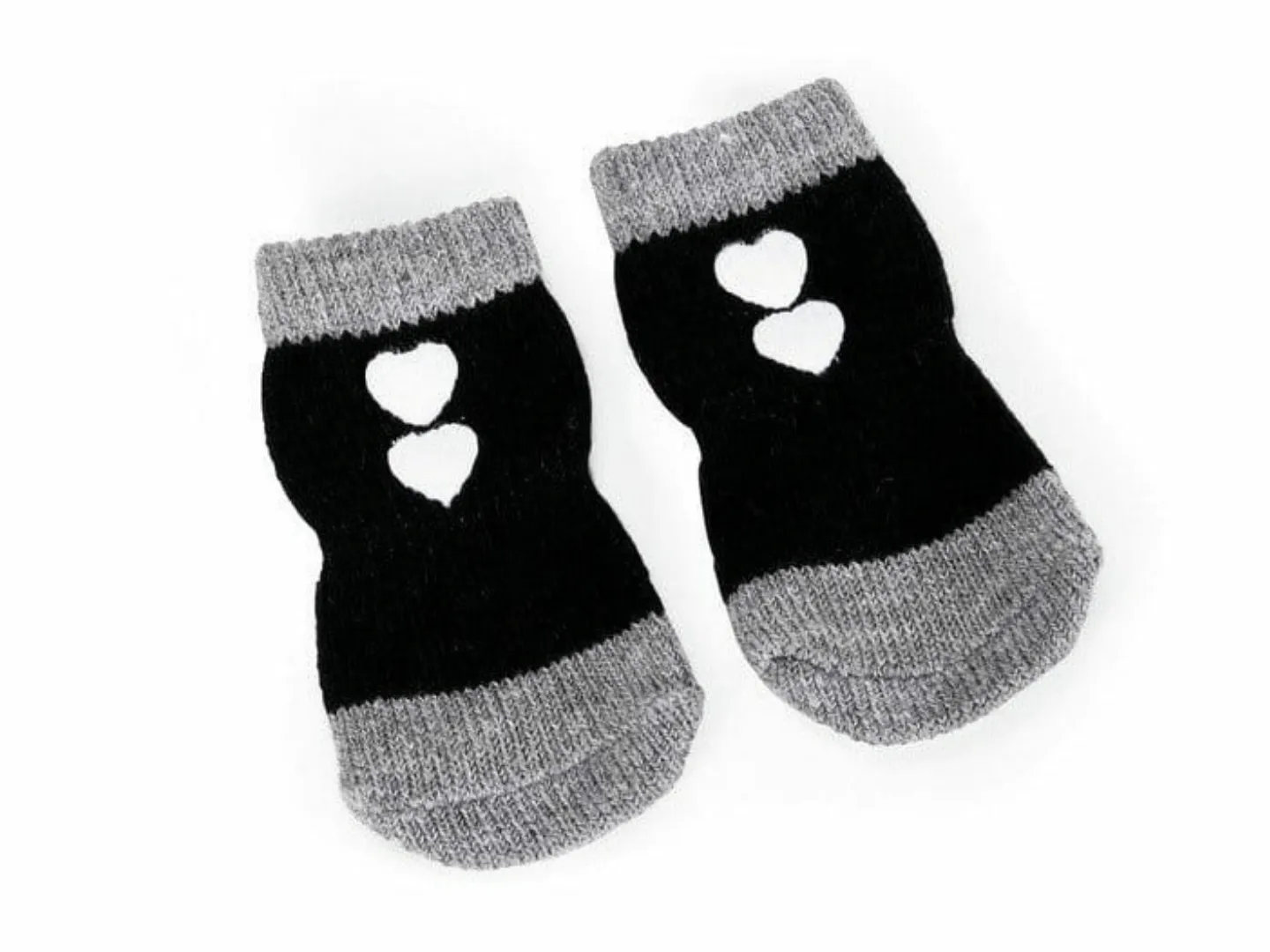 Pet socks - black - MD - size 2 Pets Qatar