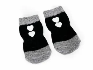 Pet socks - black - MD - size 2 Pets Qatar