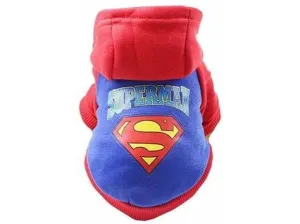 Pet Superman Hoodie Pets Qatar