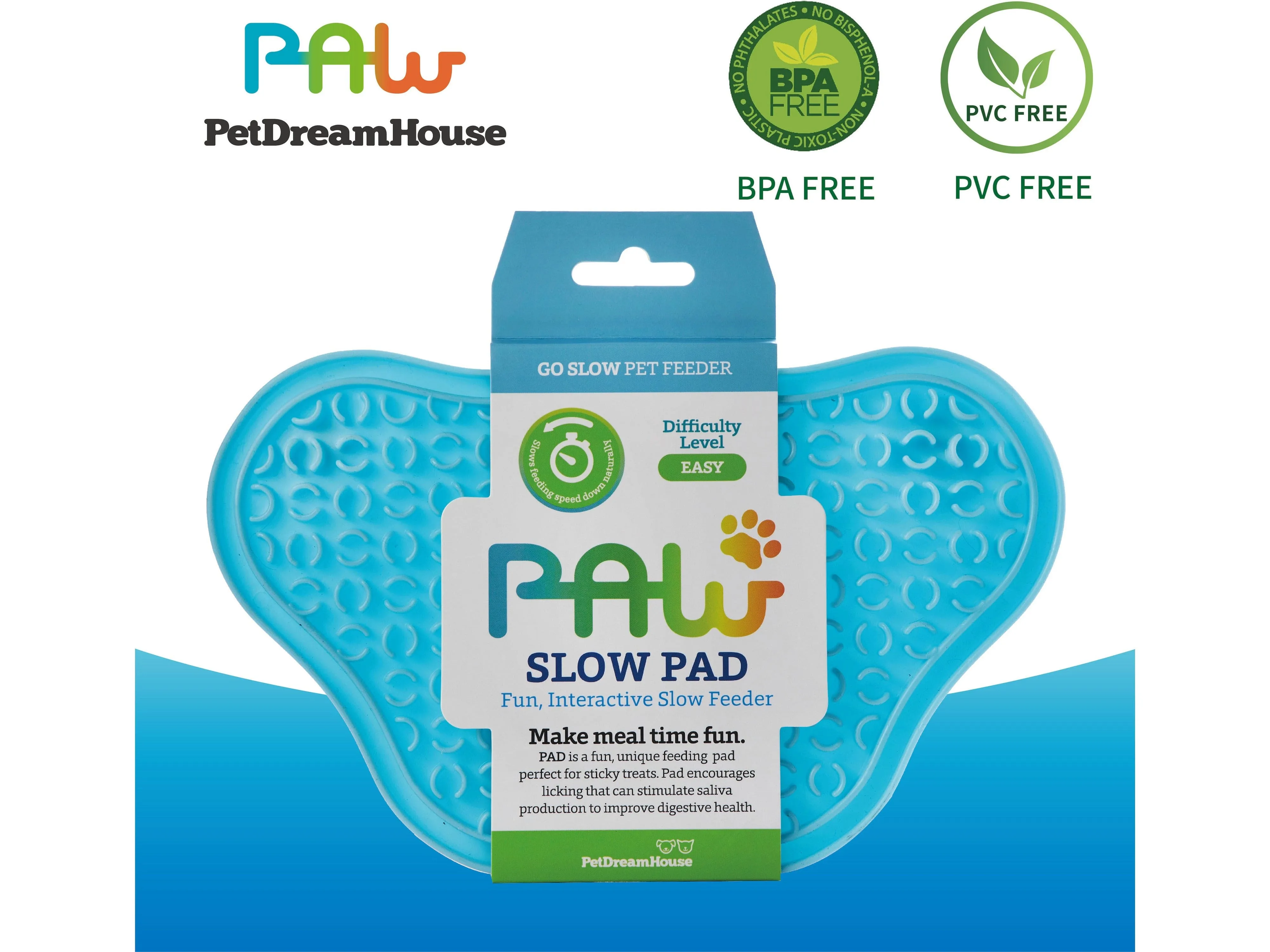 PetDreamHouse PAW Lick Pad Blue Pets Qatar