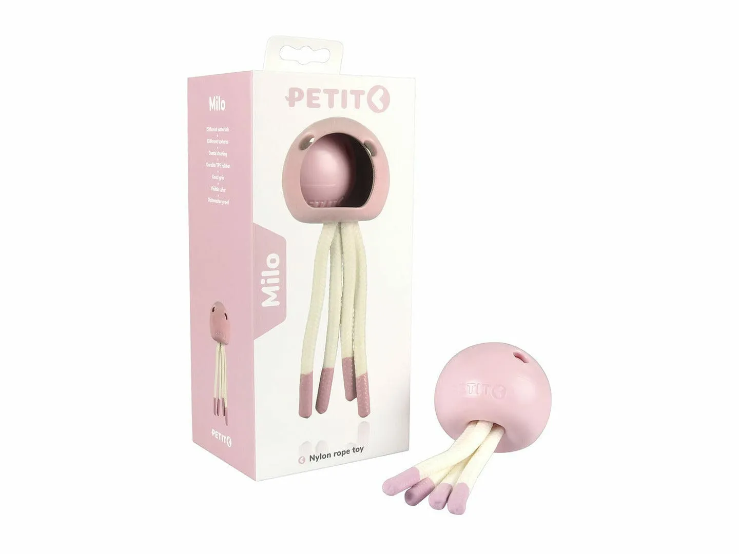 PETIT CHEW TOY MILO 18x7x7cm pink Pets Qatar