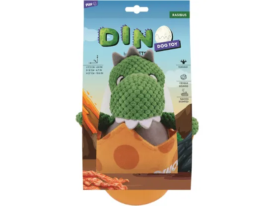 Play Dino Dog Toy - Rasibus Tumbler Pets Qatar