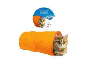 Play Tunnel 50x25x25cm orange Pets Qatar