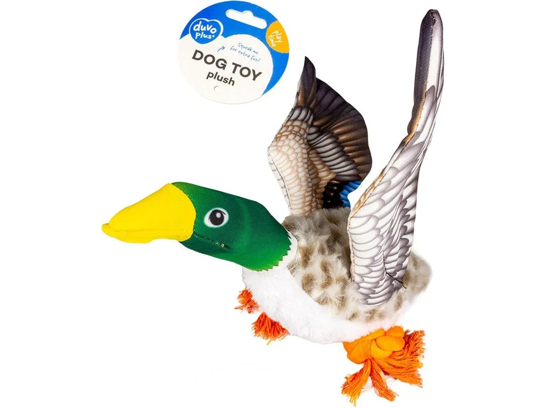 PLUCHE FLYING DUCK 10x30x30cm mixed colors Pets Qatar