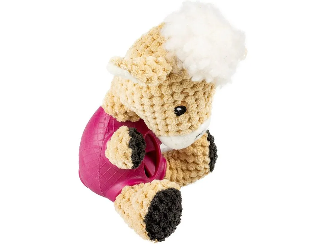 Plush & rubber sheep dispenser 18x12x11cm Multicolour Pets Qatar