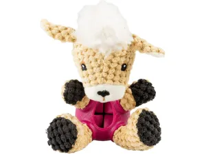 Plush & rubber sheep dispenser 18x12x11cm Multicolour Pets Qatar