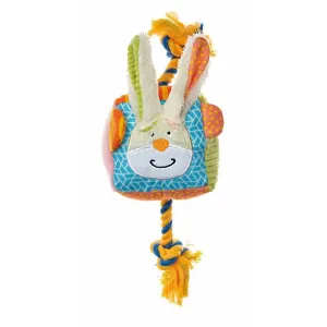 Plush Cute Rabbit With Rope Pets Qatar
