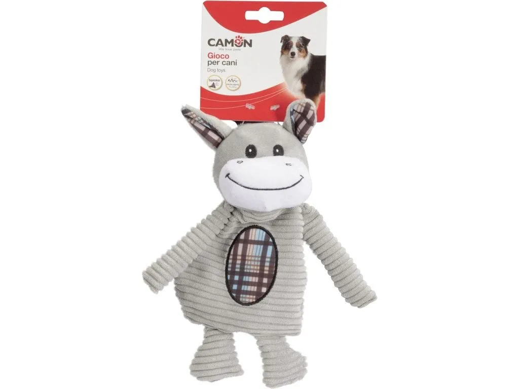 Plush dog toy- Collec. D - 4 charact. with Squeaker&Crinkle approx.26cm Pets Qatar