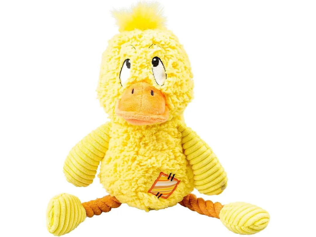 PLUSH DUCK SILLY 16x30x11cm yellow Pets Qatar