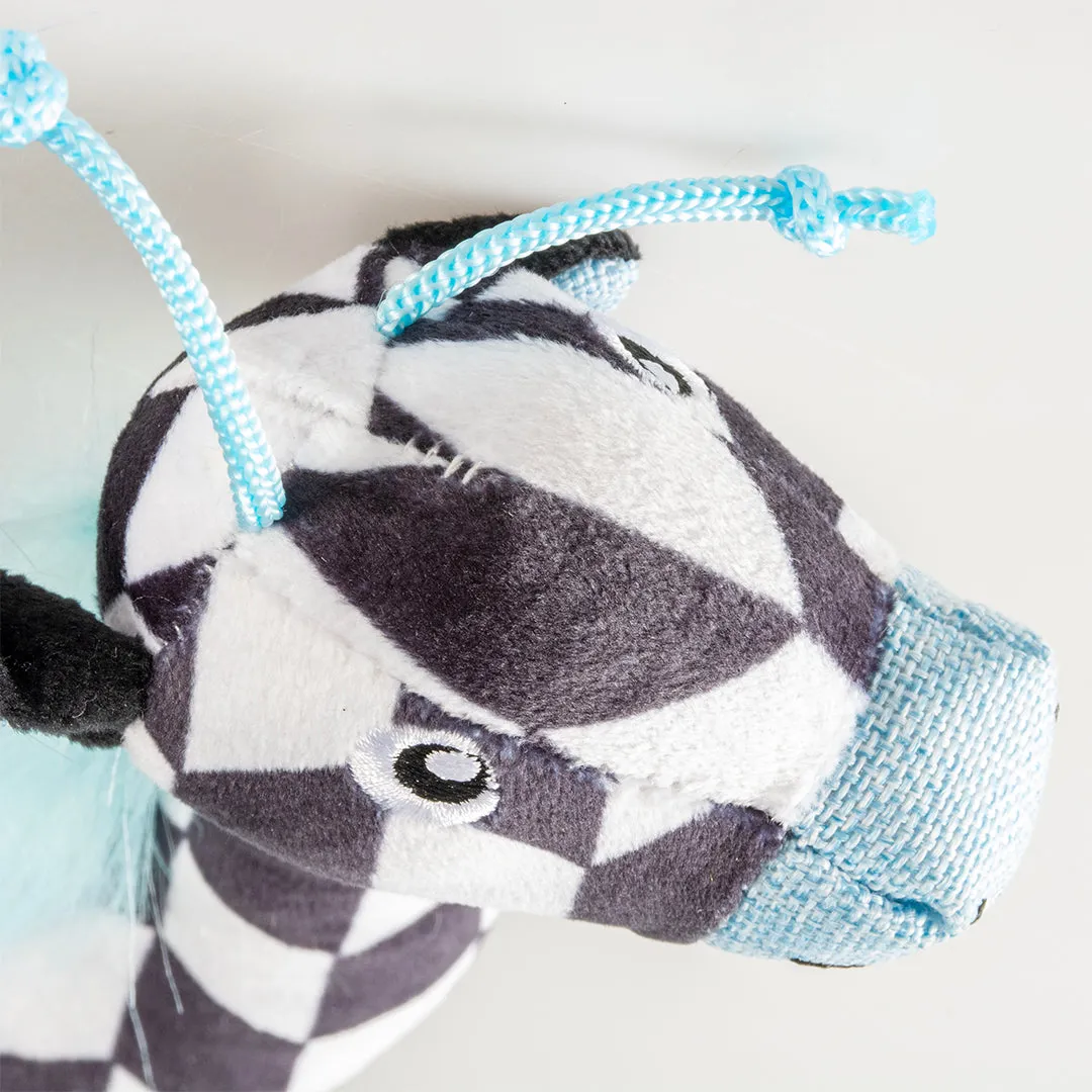 Plush Giraffe Retro 32x14x5cm Black/White Pets Qatar
