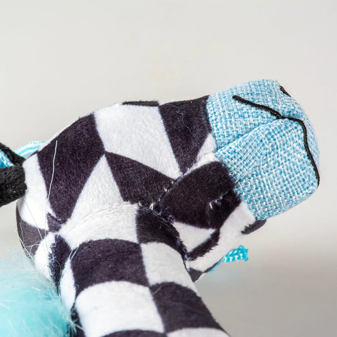 Plush Giraffe Retro 32x14x5cm Black/White Pets Qatar