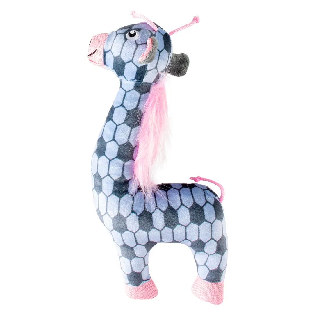 Plush Giraffe Retro 32x14x5cm Blue Pets Qatar