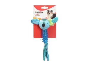 Polyester Dog Toy with TPR shape and squeaker, 3 subjects, 15cm Pets Qatar
