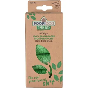 Poo bags True Bio 4x15st - 21,5x29cm Pets Qatar