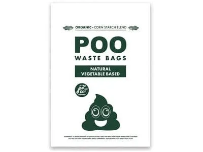 POO Dog Waste Bags (120 bags) - Non Scented Pets Qatar