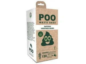 POO Dog Waste Bags (120 bags) - Non Scented Pets Qatar