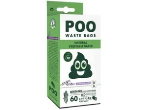 Poo Dog Waste Bags (60 bags) - Lavender Scented Pets Qatar