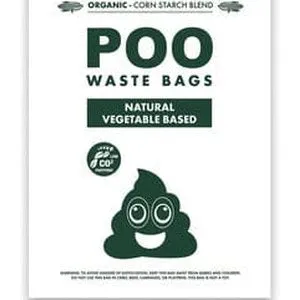 POO Dog Waste Bags (60 bags) - Mint Scented Pets Qatar