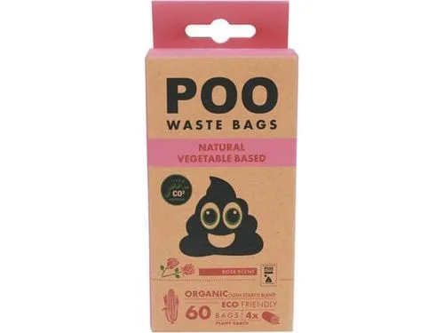 POO Dog Waste Bags (60 bags) Pets Qatar
