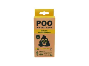 POO Dog Waste Bags (60 bags) Pets Qatar