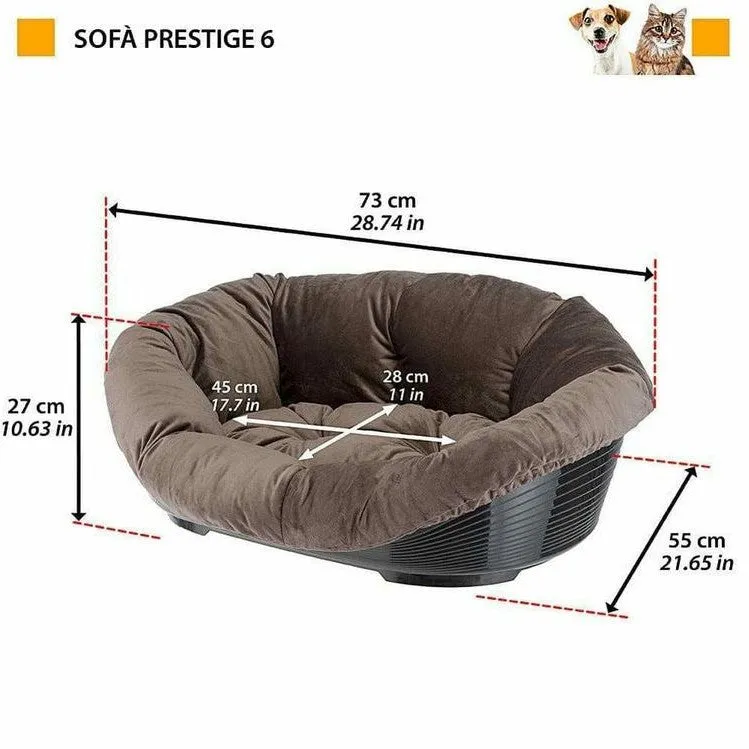 Prestige 6 Gray Sofa Pets Qatar