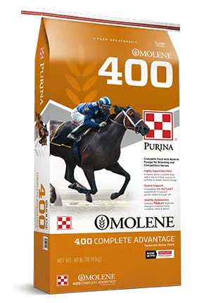 Purina® Omolene® #400 Complete Advantage® Horse Feed - 50lb